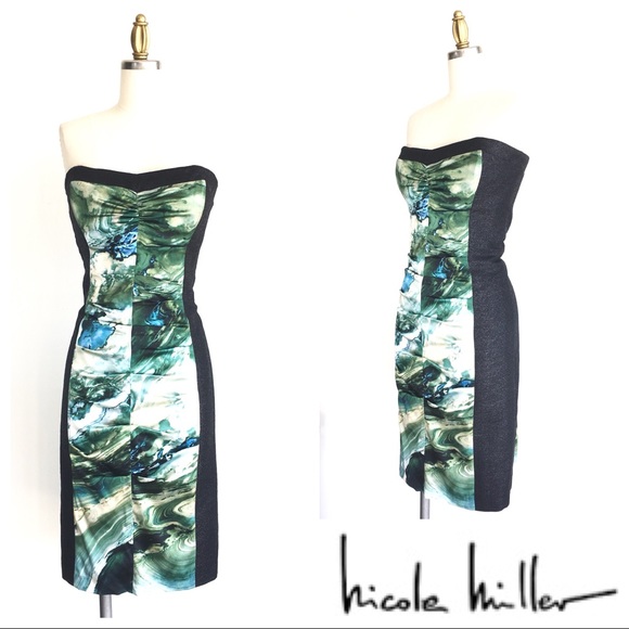 Nicole Miller Dresses & Skirts - Nicole Miller Collection Strapless Cocktail Dress